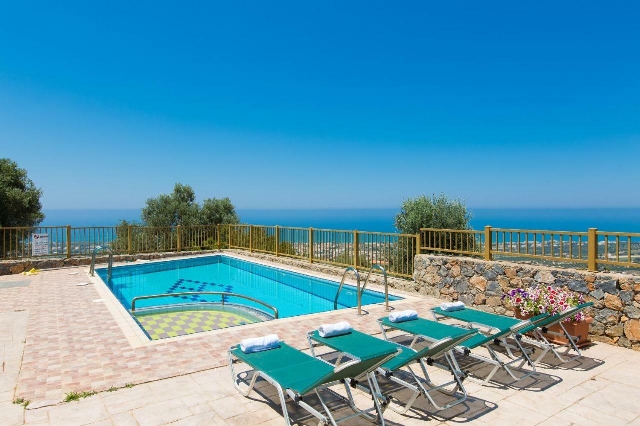 Maroulas Villas Ioanna & Stavros, Private Pools, Bbq & Seaview, By Thinkvilla Eksteriør billede