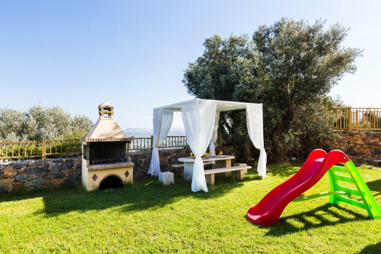 Maroulas Villas Ioanna & Stavros, Private Pools, Bbq & Seaview, By Thinkvilla Eksteriør billede