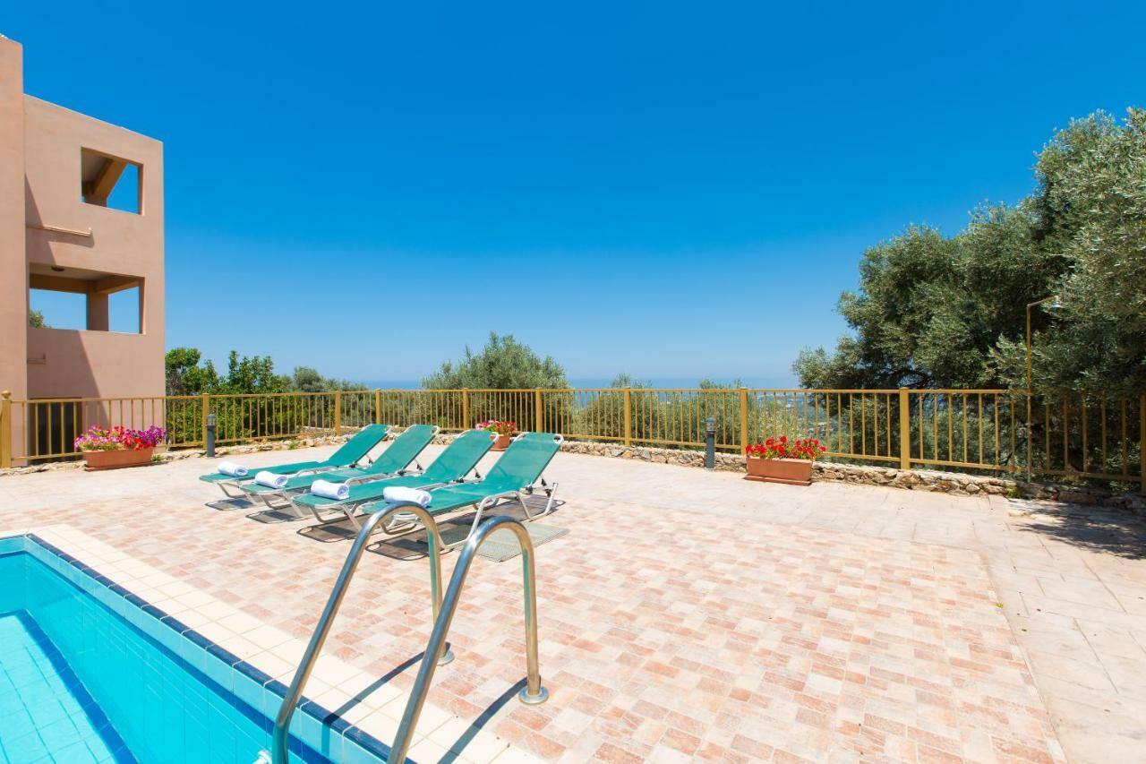 Maroulas Villas Ioanna & Stavros, Private Pools, Bbq & Seaview, By Thinkvilla Eksteriør billede